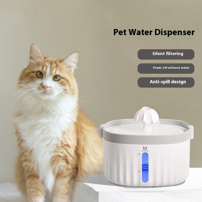 KFX-7576253 Pet Water Dispenser Filter Element - Pack of 2 Replacement Filters for Dogs and Cats
