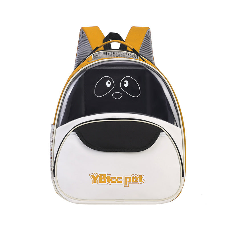KFX-7582397 Portable Oxford Cloth Cat Backpack - Breathable Large Capacity Pet Carrier