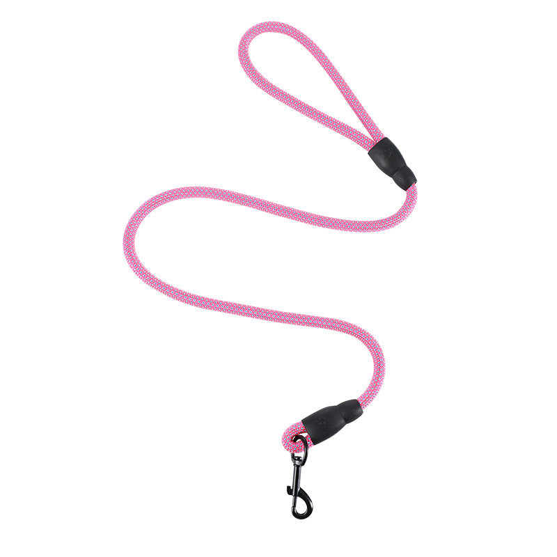 KFX-7585725 Adjustable Nylon Woven Pet Traction Rope with Chest Harness - Available in Multiple Colors