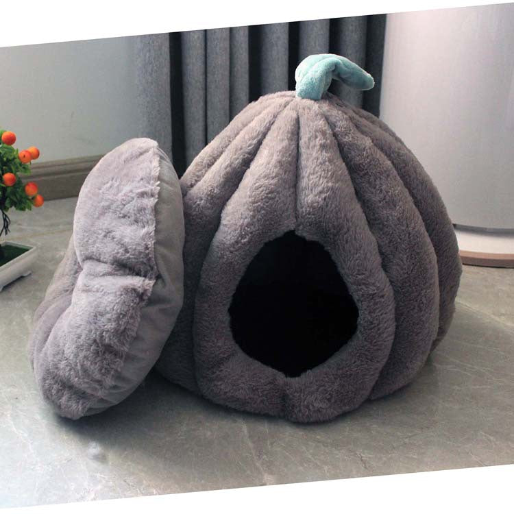KFX-7585981 Thickened Removable and Washable Pet Kennel House for Dogs and Cats in Gray, Pink, Beige, Various Sizes