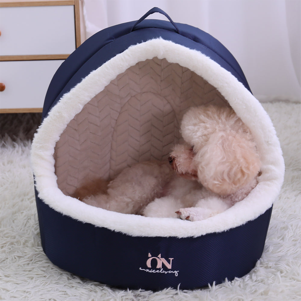 KFX-7591741 Closed Cat and Small Dog Litter Kennel - Polyester Fiber, Available in Multiple Sizes