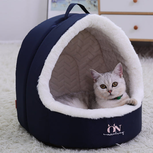 KFX-7591741 Closed Cat and Small Dog Litter Kennel - Polyester Fiber, Available in Multiple Sizes