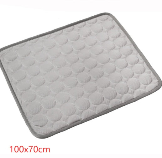 KFX-7599293 Cooling Ice Silk Pet Nest Pad for Dogs and Cats - Breathable, Comfortable, and Durable