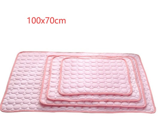 KFX-7599293 Cooling Ice Silk Pet Nest Pad for Dogs and Cats - Breathable, Comfortable, and Durable