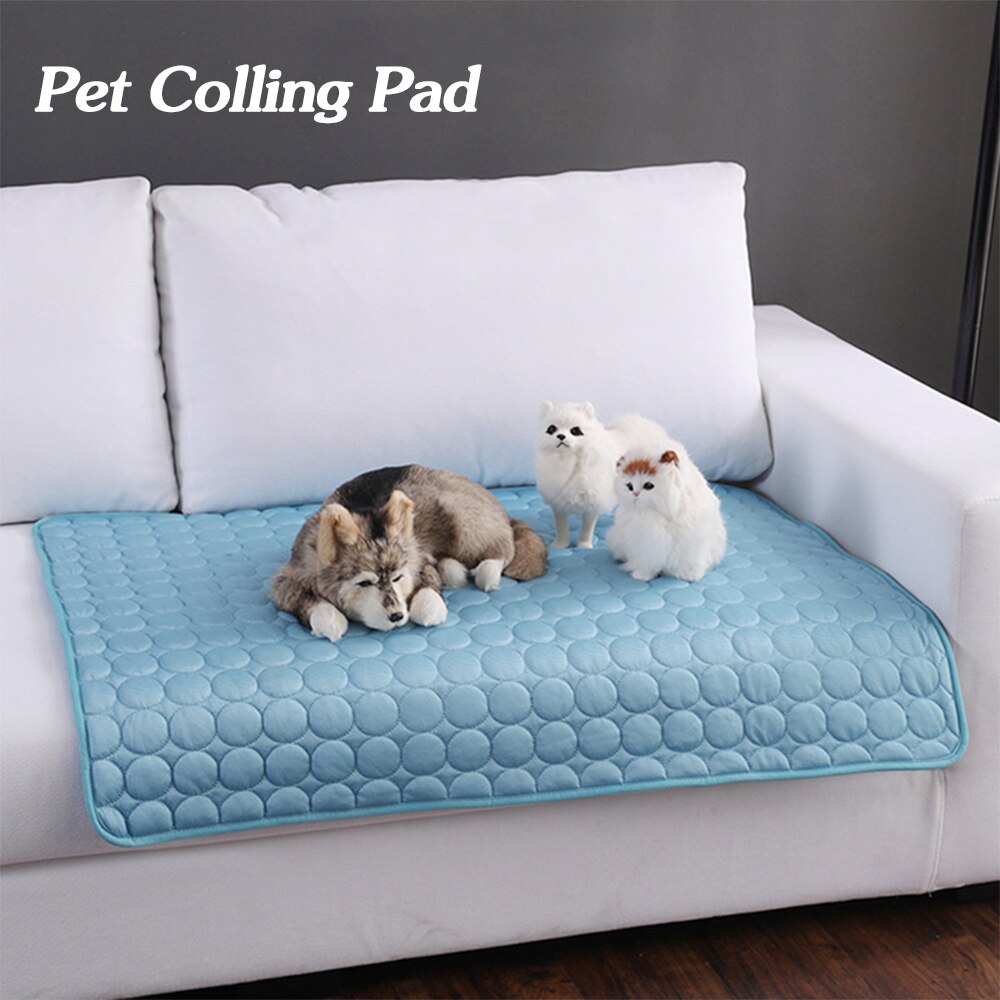KFX-7599293 Cooling Ice Silk Pet Nest Pad for Dogs and Cats - Breathable, Comfortable, and Durable