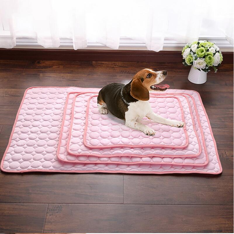 KFX-7599293 Cooling Ice Silk Pet Nest Pad for Dogs and Cats - Breathable, Comfortable, and Durable