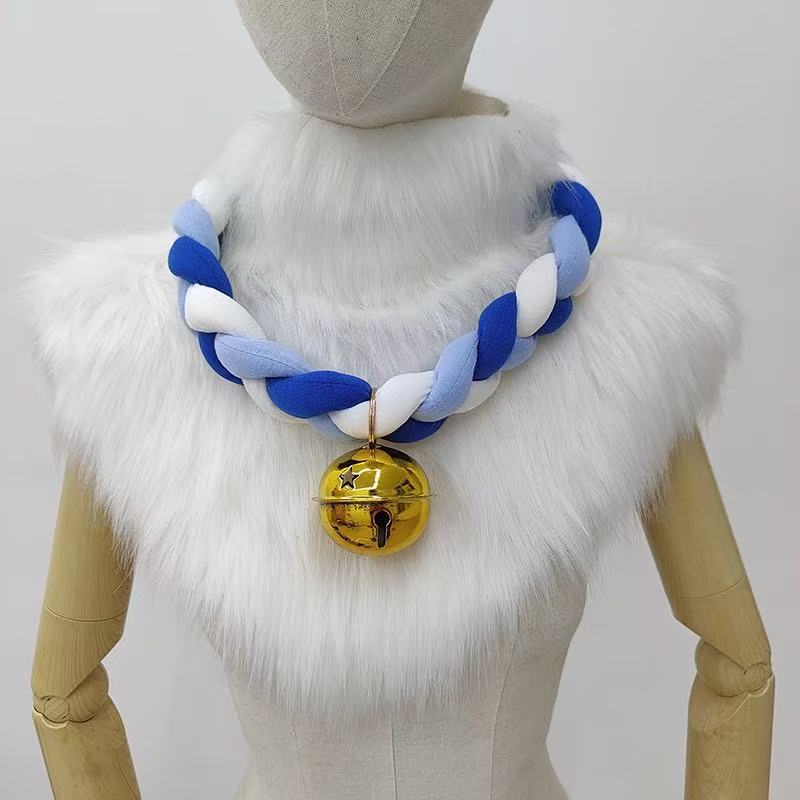 KFX-7600061 Three-Strand Magnetic Buckle Color Collar in Multiple Color Options