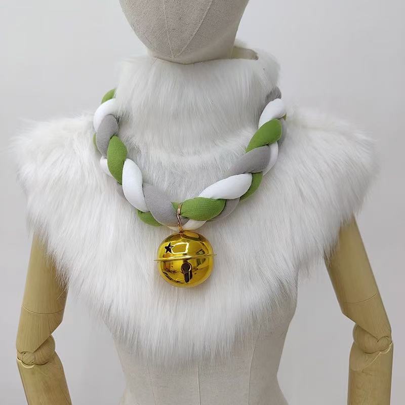 KFX-7600061 Three-Strand Magnetic Buckle Color Collar in Multiple Color Options