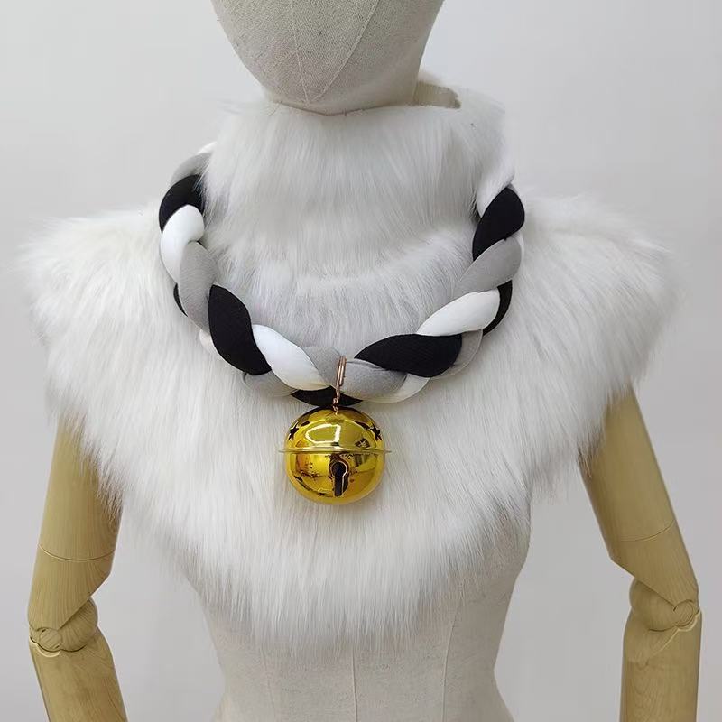 KFX-7600061 Three-Strand Magnetic Buckle Color Collar in Multiple Color Options