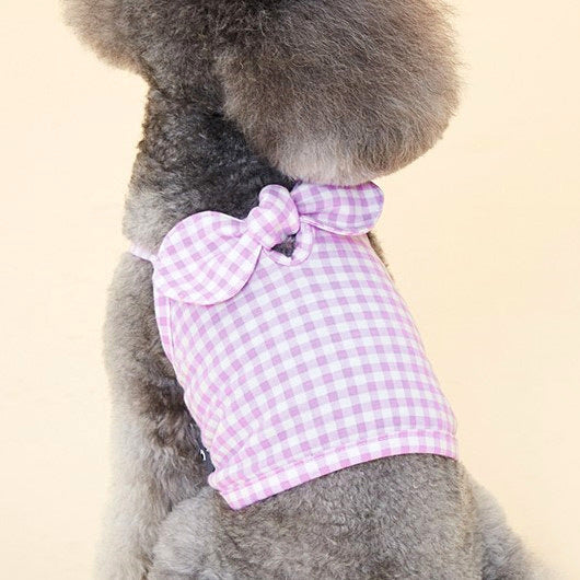 KFX-7603773 Fashionable Cotton Dog Apparel for Pomeranian and Schnauzer – Red, Green, Yellow, Purple