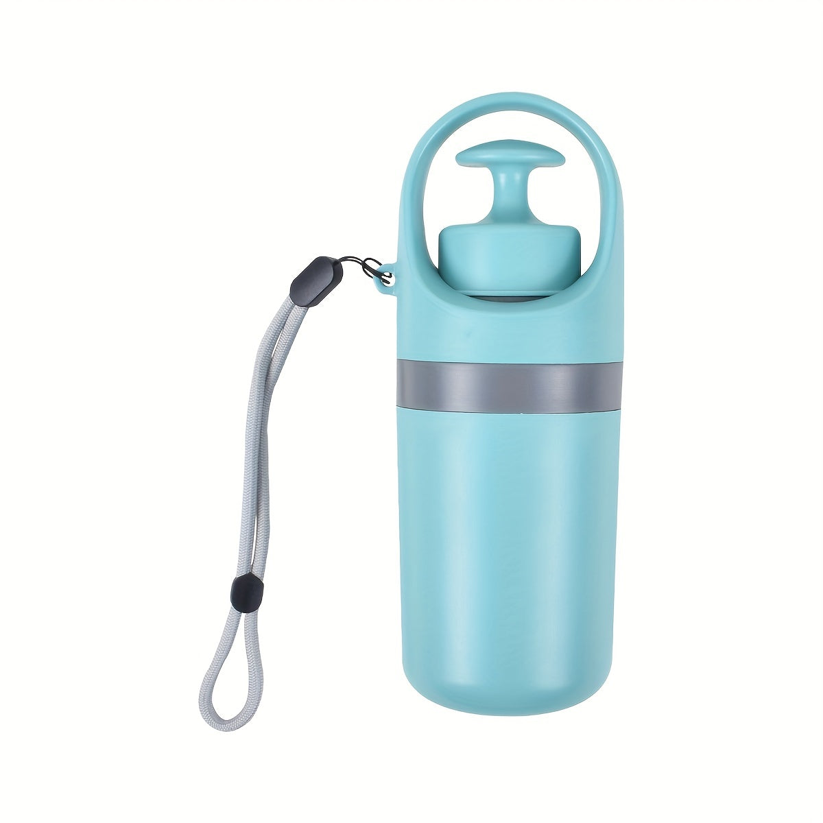 KFX-7604669 Compact Dog Poop Scooper with Built-In Bag Dispenser for Easy Waste Collection
