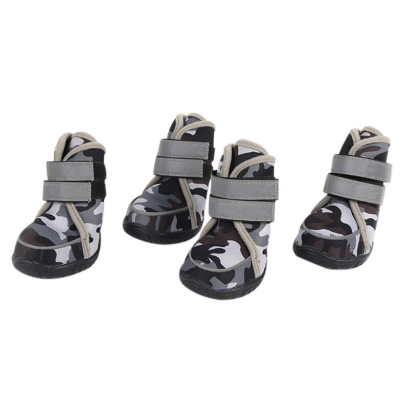 KFX-7609789 All-Season Cute Dog Shoes for Small Pets – Wetsuit Fabric & Rubber Sole in Various Colors