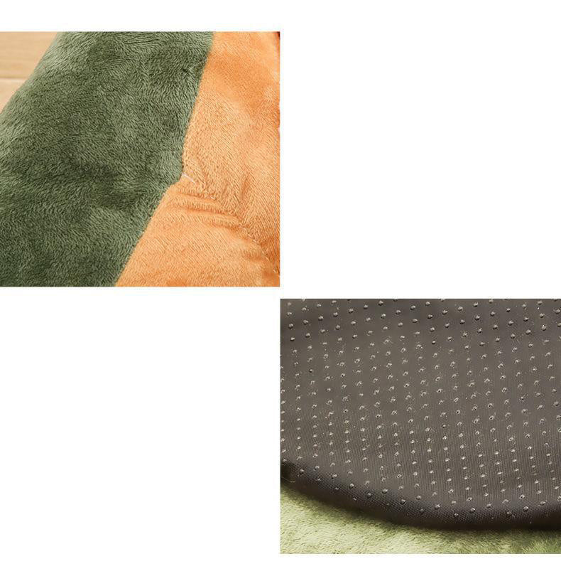 KFX-7610429 Cozy Winter Cotton Cat and Dog Bed House for Small to Medium Pets
