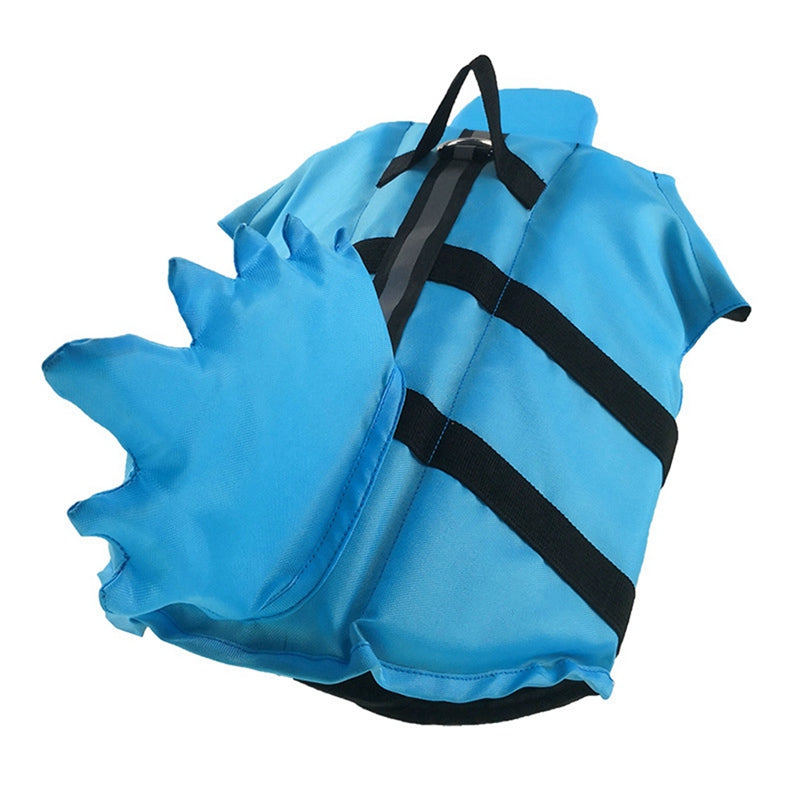 KFX-7611325 Dragon Tail Dog Life Jacket - Adjustable Polyester Vest for Safe Water Adventures, Multi-Size Options