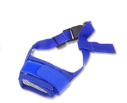 KFX-7612605 Breathable Nylon Mesh Dog Muzzle Cover in Multiple Colors and Sizes