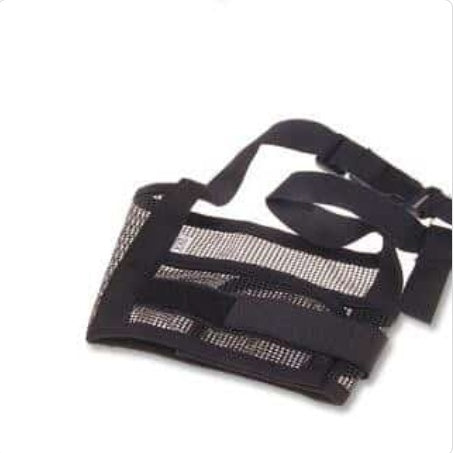 KFX-7612605 Breathable Nylon Mesh Dog Muzzle Cover in Multiple Colors and Sizes