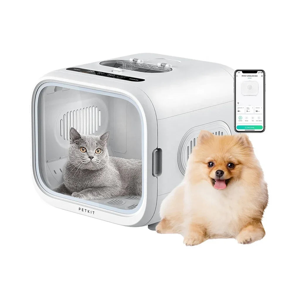 KFX-761619 Smart Pet Hair Dryer for Cats and Small Dogs with Temperature Control and Ultra Quiet Operation