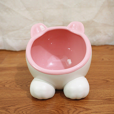 KFX-7618877 Ceramic Water Bowl for Pets - Durable Design, Easy to Clean