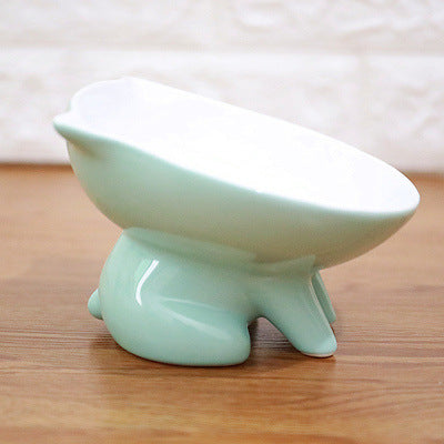 KFX-7618877 Ceramic Water Bowl for Pets - Durable Design, Easy to Clean