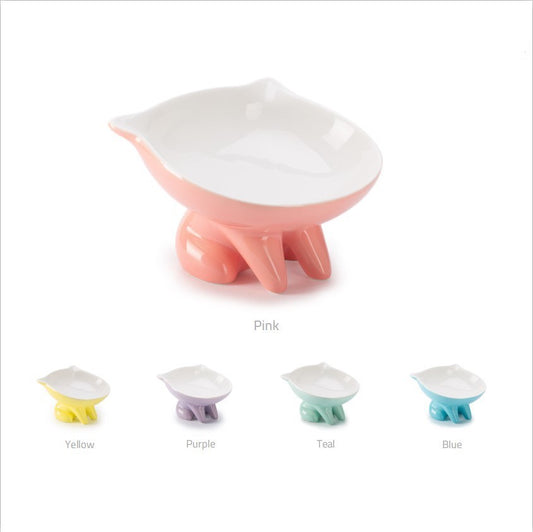 KFX-7618877 Ceramic Water Bowl for Pets - Durable Design, Easy to Clean