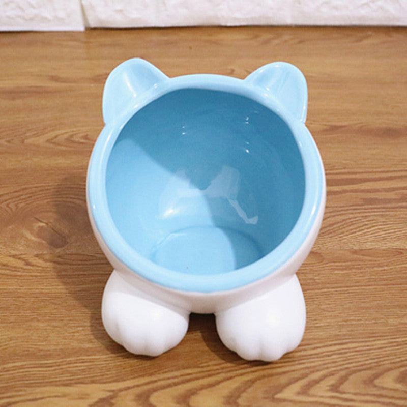 KFX-7618877 Ceramic Water Bowl for Pets - Durable Design, Easy to Clean