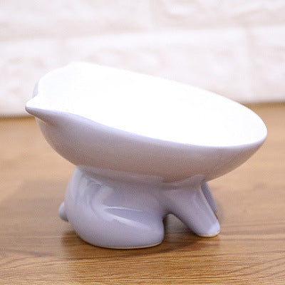 KFX-7618877 Ceramic Water Bowl for Pets - Durable Design, Easy to Clean