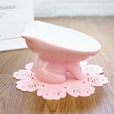 KFX-7618877 Ceramic Water Bowl for Pets - Durable Design, Easy to Clean
