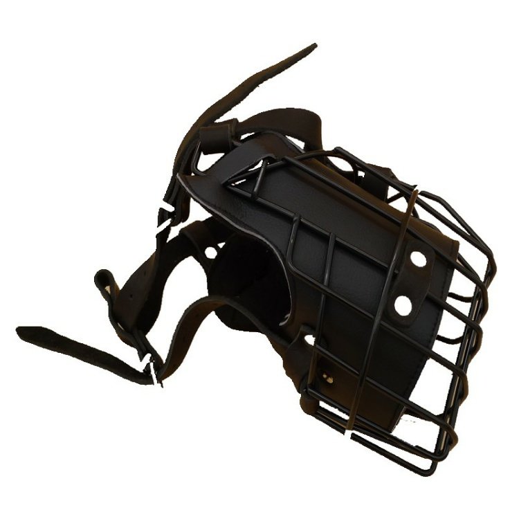 KFX-7619517 Tactical Muzzle for Medium and Large Dogs - Impact Resistant Training Mouthpiece in Black