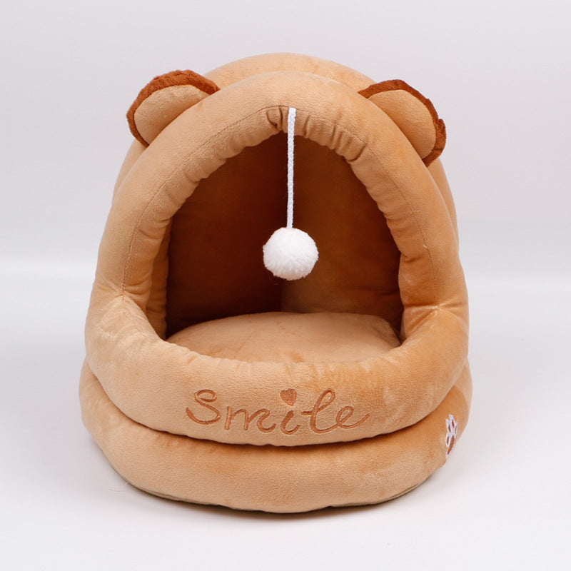 KFX-7624509 Cozy Cloth Pet Nest for Dogs and Cats