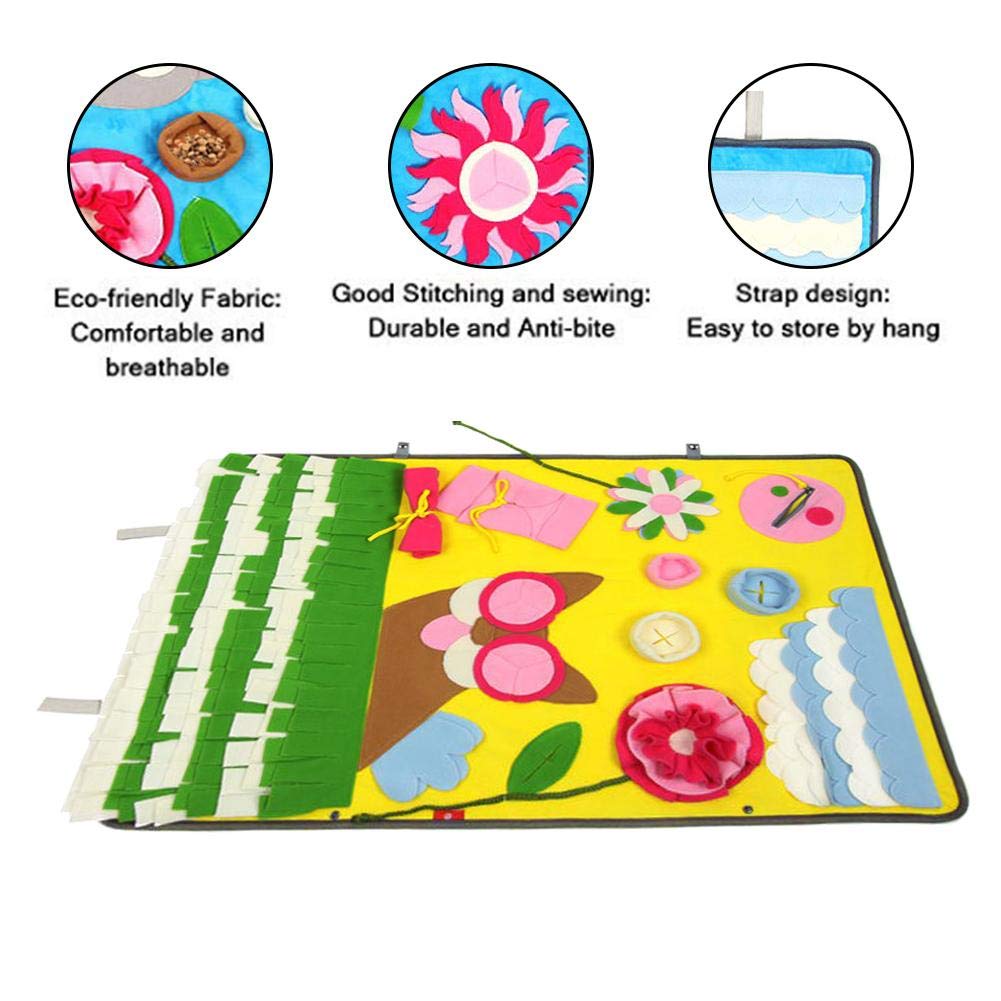 KFX-7626301 Dog Sniffing Pad for Stress Relief - 60x90cm Cloth Cushion for Pet Play and Pressure Venting