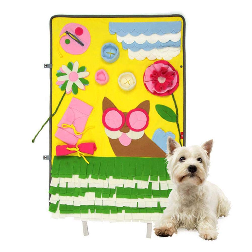 KFX-7626301 Dog Sniffing Pad for Stress Relief - 60x90cm Cloth Cushion for Pet Play and Pressure Venting