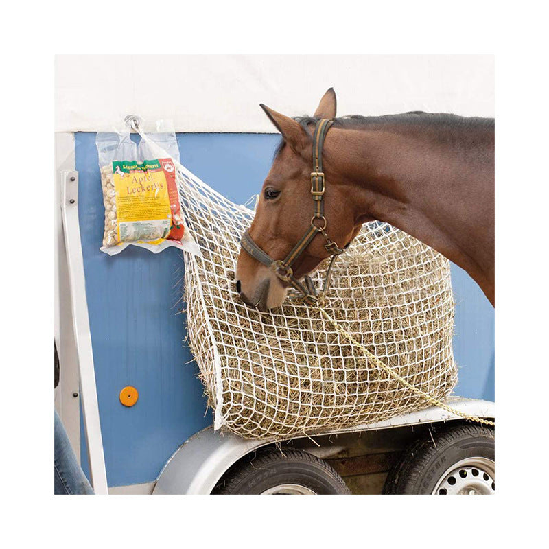KFX-7626685 Durable Woven PE Rope Feeding Bag for Horses, Cattle, and Sheep - Multiple Sizes Available