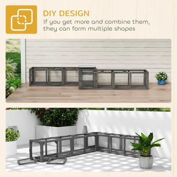 KFX-7629885 Outdoor Cat Tunnel for Exploring and Playing with Durable Fabric Design