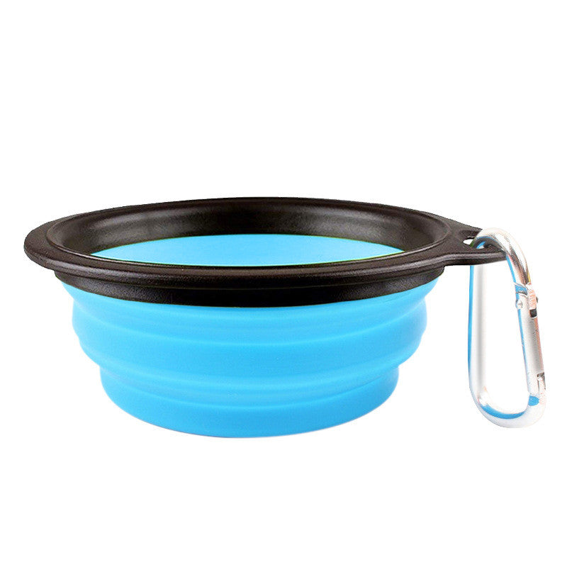 KFX-7630013 Dog Leash Towing Rope with Foldable Bowl and Waste Picker Set