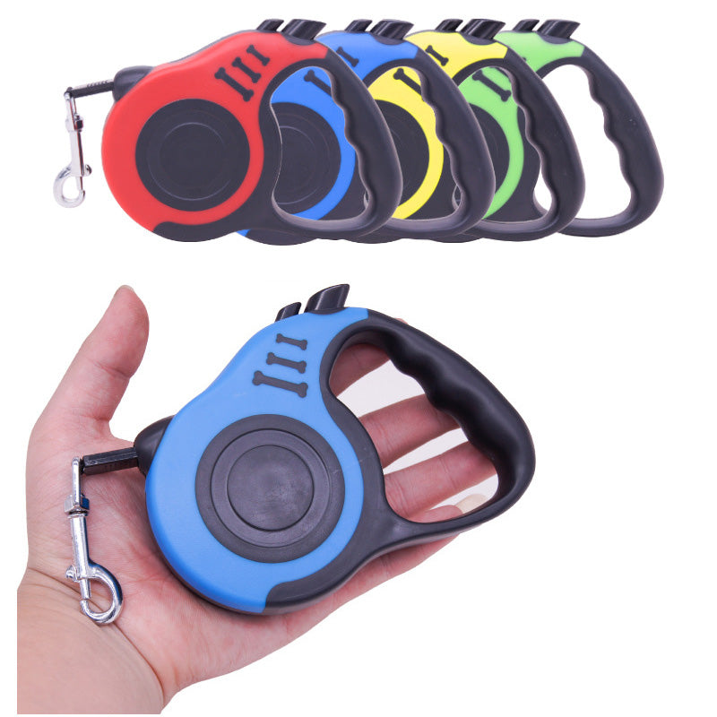 KFX-7630013 Dog Leash Towing Rope with Foldable Bowl and Waste Picker Set