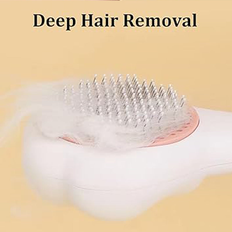 KFX-7631677 Professional Pet Hair Remover Comb for Dogs, Cats, and Rabbits - Effortlessly Removes Loose Hair and Tangles
