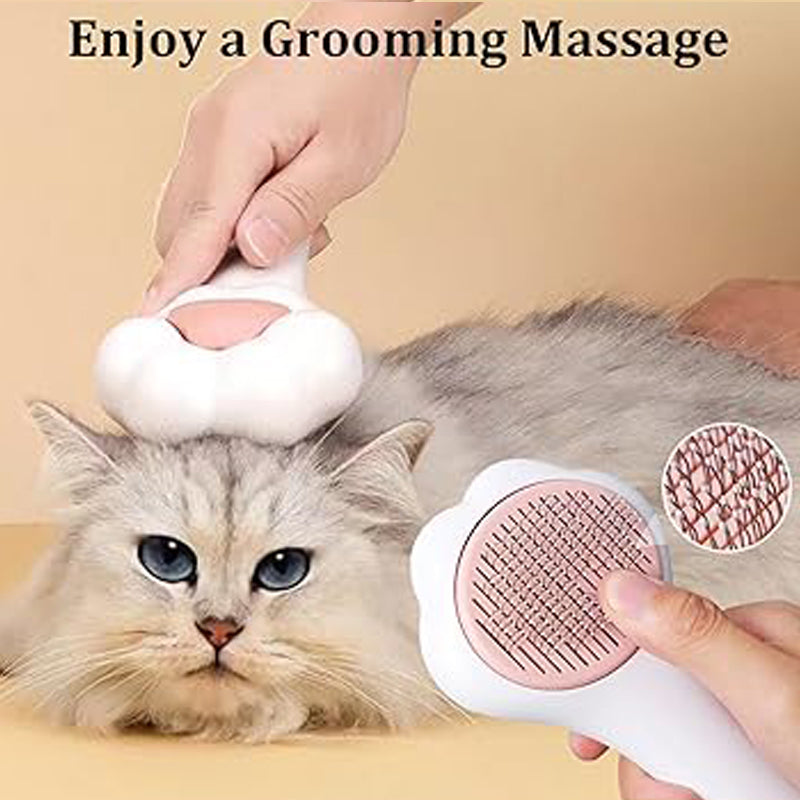 KFX-7631677 Professional Pet Hair Remover Comb for Dogs, Cats, and Rabbits - Effortlessly Removes Loose Hair and Tangles