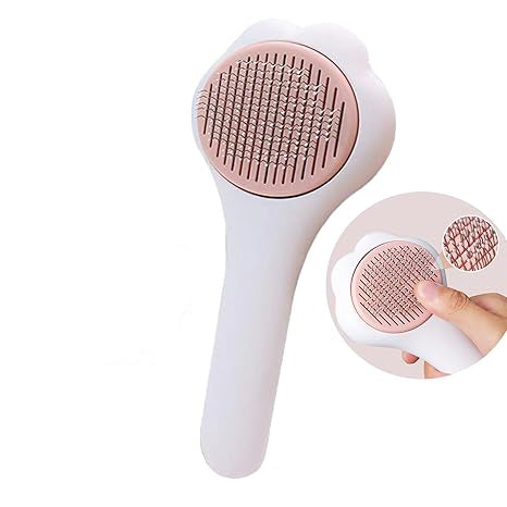 KFX-7631677 Professional Pet Hair Remover Comb for Dogs, Cats, and Rabbits - Effortlessly Removes Loose Hair and Tangles