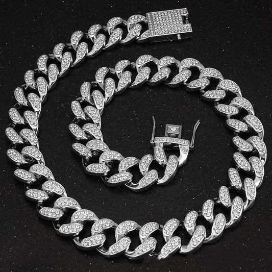 KFX-7632189 Diamond-Cut Dog Collar in Gold, Silver, and Rose Gold - Multiple Sizes Available
