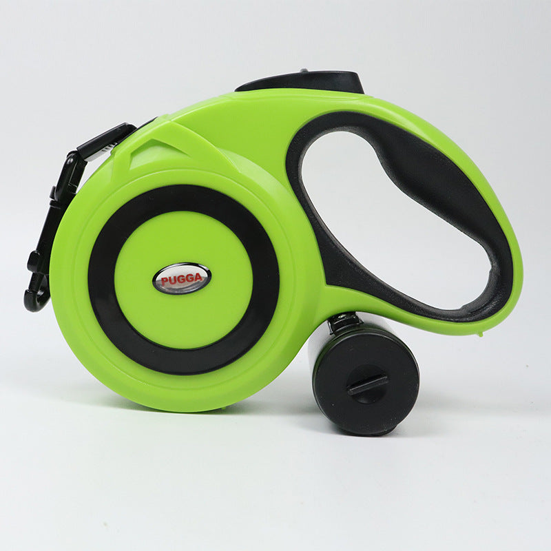 KFX-7639741 Automatic Telescopic Traction Rope for Pets - 5m and 8m Options, ABS and Nylon Construction