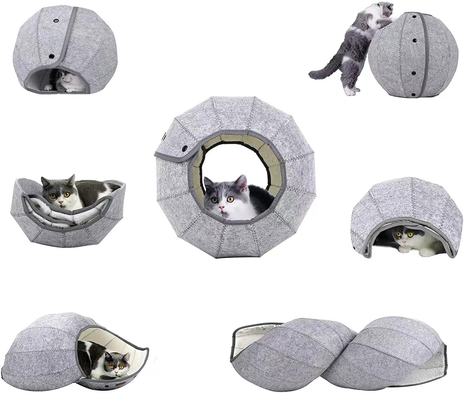 KFX-7639997 Foldable Breathable Pet Bed for Dogs - 41x38x28cm - Available in Various Colors