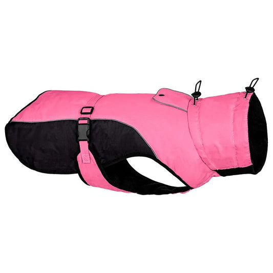 KFX-7642301 Adjustable Waterproof Dog Coat with Reflective Features for Outdoor Use
