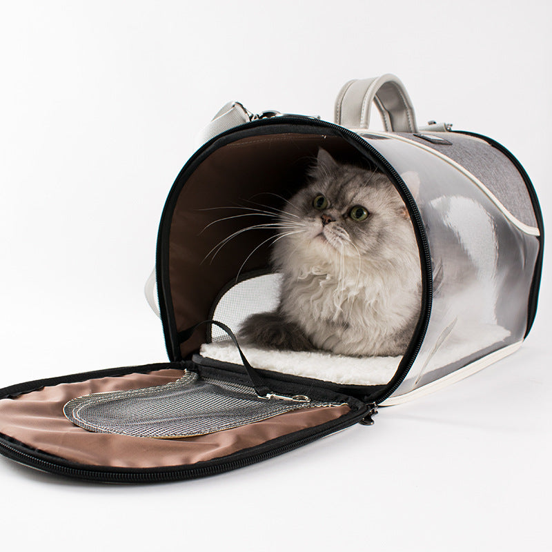 KFX-7653693 Breathable Cationic Cat Carrying Bag for Comfortable Travel