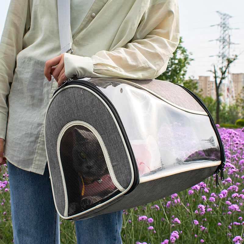 KFX-7653693 Breathable Cationic Cat Carrying Bag for Comfortable Travel
