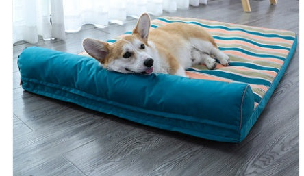 KFX-7659069 Summer Ice Pad Dog Mat - Waterproof, Removable & Washable for All Seasons