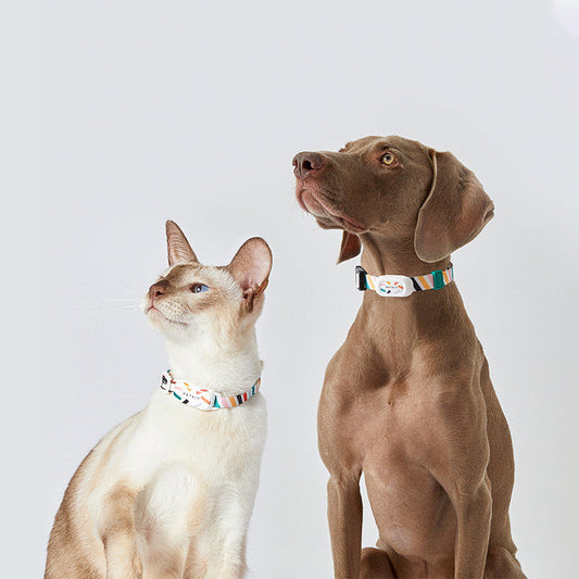 KFX-7666237 Wearable Anti-Lost Bluetooth Device for Cats and Dogs - Fashionable Style, Multiple Sizes Available