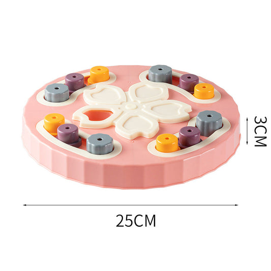 KFX-7666749 Interactive Dog Feeding Toy - Educational Puzzle for Engaging Playtime, Available in Multiple Colors