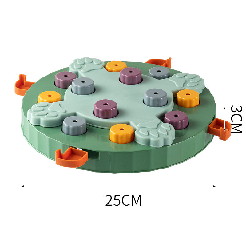 KFX-7666749 Interactive Dog Feeding Toy - Educational Puzzle for Engaging Playtime, Available in Multiple Colors