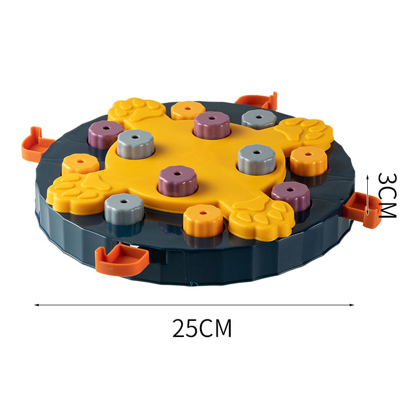KFX-7666749 Interactive Dog Feeding Toy - Educational Puzzle for Engaging Playtime, Available in Multiple Colors