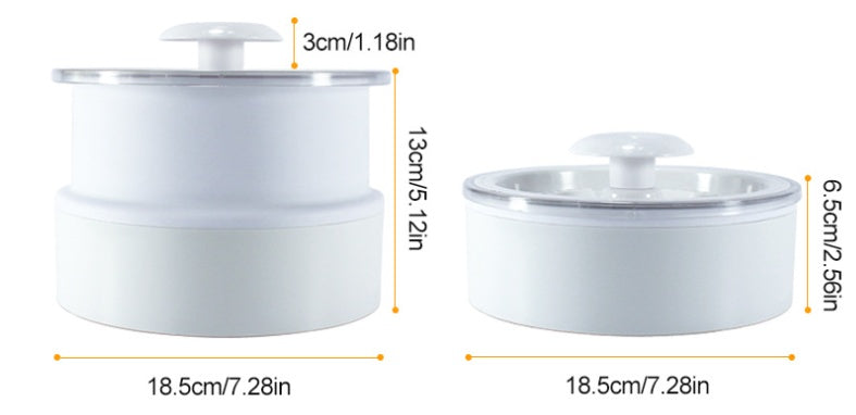 KFX-7668797 Folding Smart Water Dispenser with Luminous Automatic Design, 1.8L Capacity, Coconut Activated Carbon Filtration